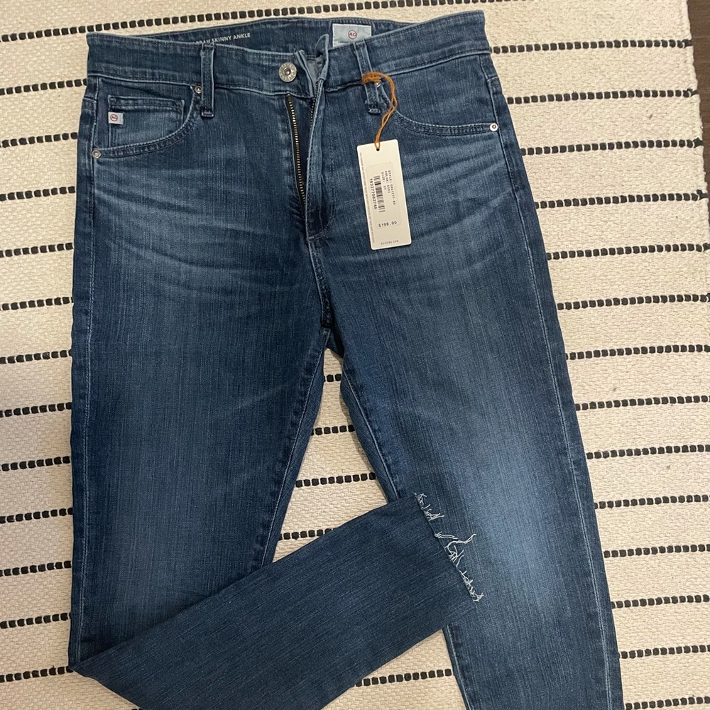 AG jeans - The Farrah skinny high rise ankle jeans (new)